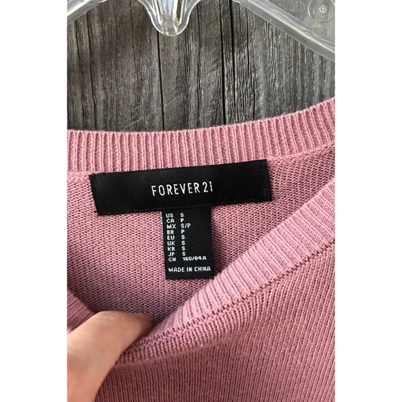 Vintage circa 2016, Blush Pink Sweater Dress, New Without Tags, Size Small - Picture 3 of 10